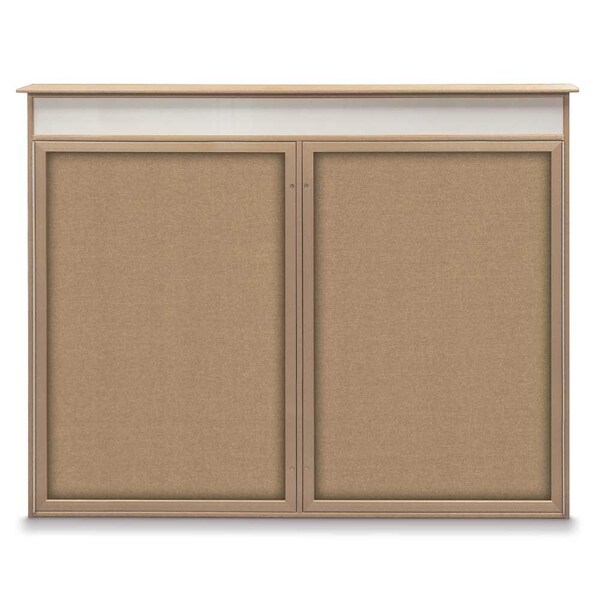 Single Door Enclosed Indoor Letterboard